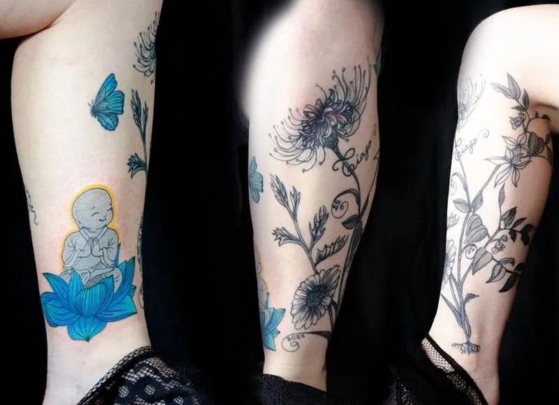 Tatouages en couleur, Noaillan, Fragments d'Elle