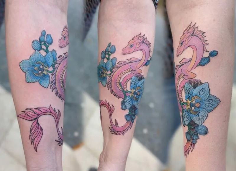 Tatouages en couleur, Noaillan, Fragments d'Elle